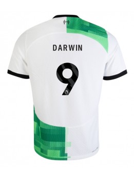 Moški Nogometna dresi replika Liverpool Darwin Nunez #9 Gostujoči 2023-24 Kratek rokav